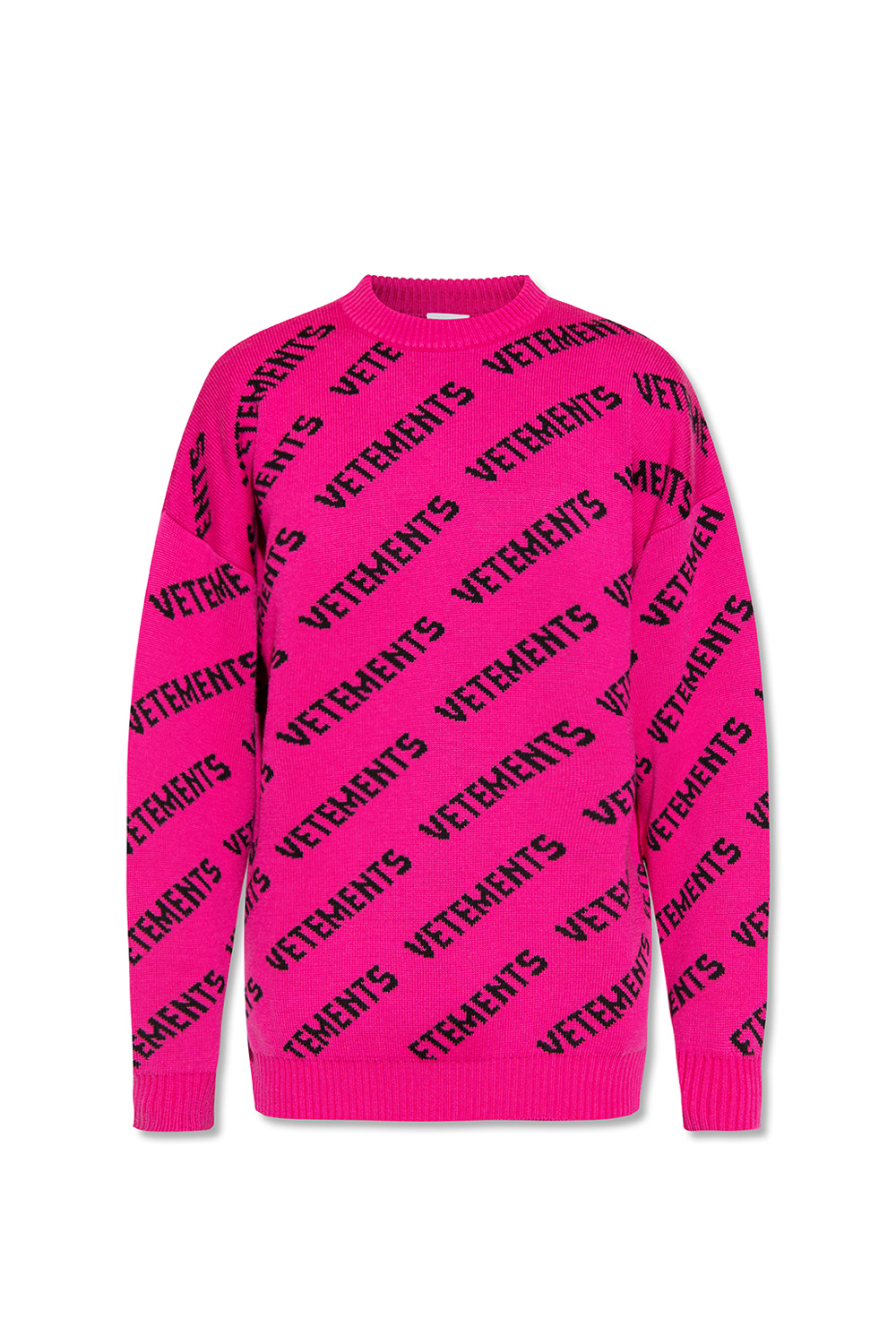 SchaferandweinerShops Sweden - Michael Kors embroidered-logo polo shirt -  Pink Sweater with monogram VETEMENTS
